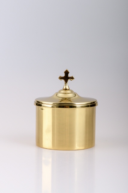 Hostienbehälter vergoldet (30-628)